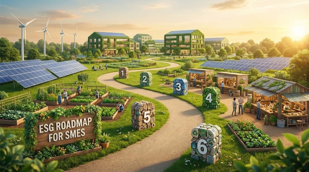 6-Step ESG Roadmap for SMEs to Cut Costs, Win Customers, and Access Capital