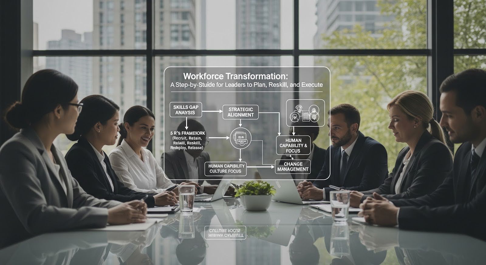 Workforce Transformation: A Step-by-Step Guide for Leaders to Plan, Reskill, and Execute
